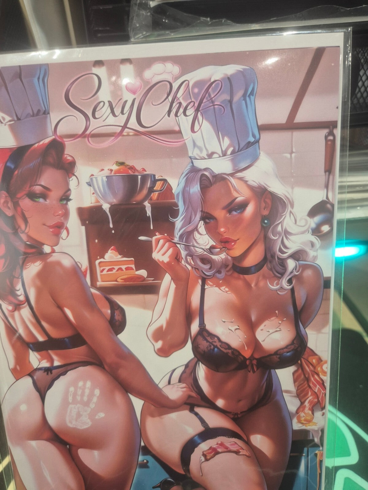 Artist Alley, Mary Jane & Black Cat #1, Naughty Variant, NM+ 9.8