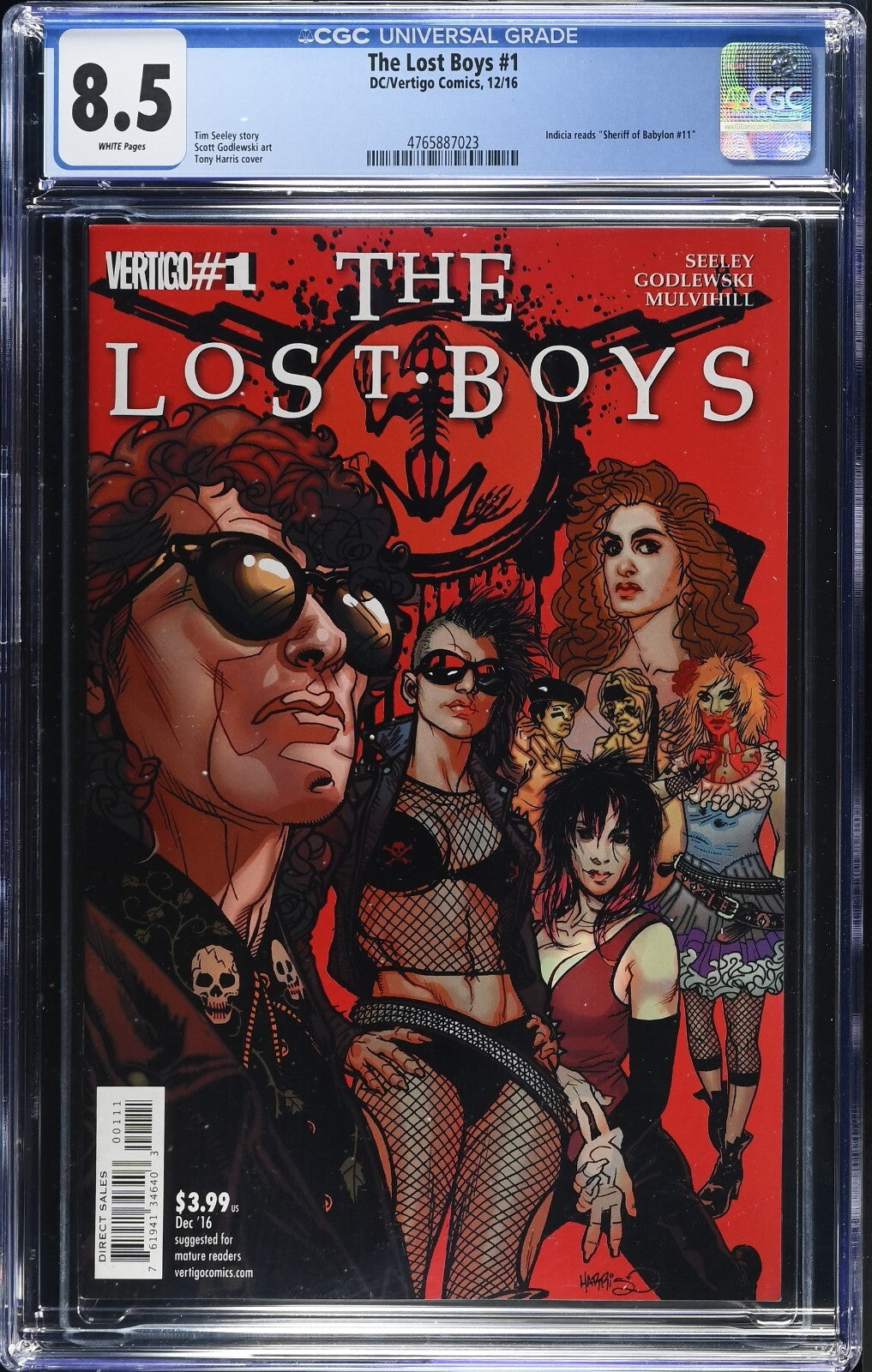 The Lost Boys #1, CGC 8.5, 2006, DC/Vertigo