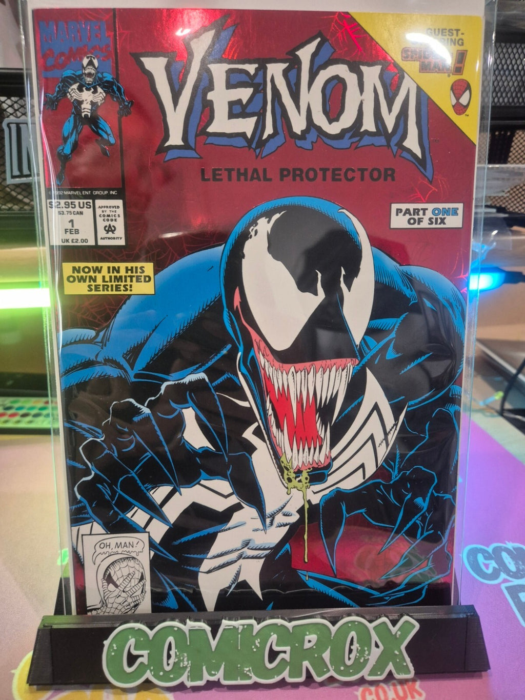 Venom: Lethal Protector #1, 1st solo series of Venom, NM/M 9.8