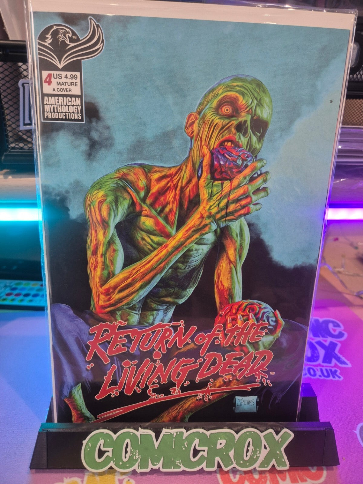 Return of The Living Dead Complete Set #1-4, Mark Spears Variants, NM
