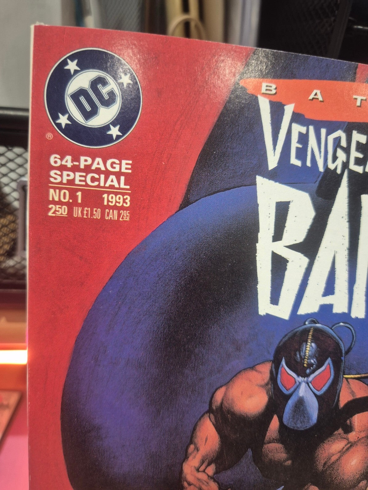 Batman: Vengeance of Bane #1, 1993, 1st Bane! First Print, NM+ 9.8