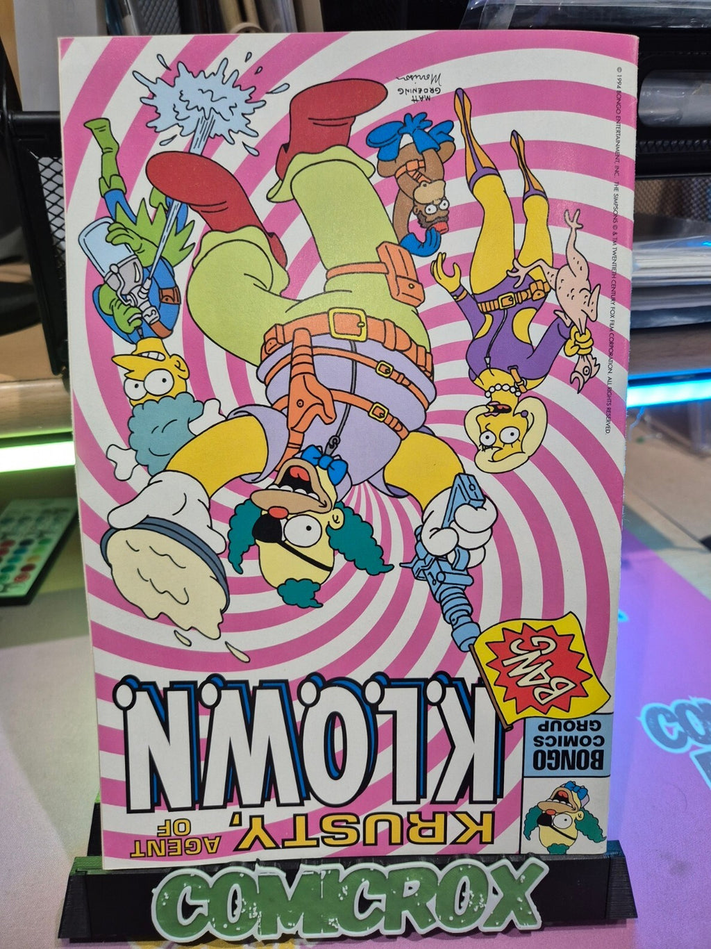 Simpsons #3, 1994, Bongo Comics, High Grade NM