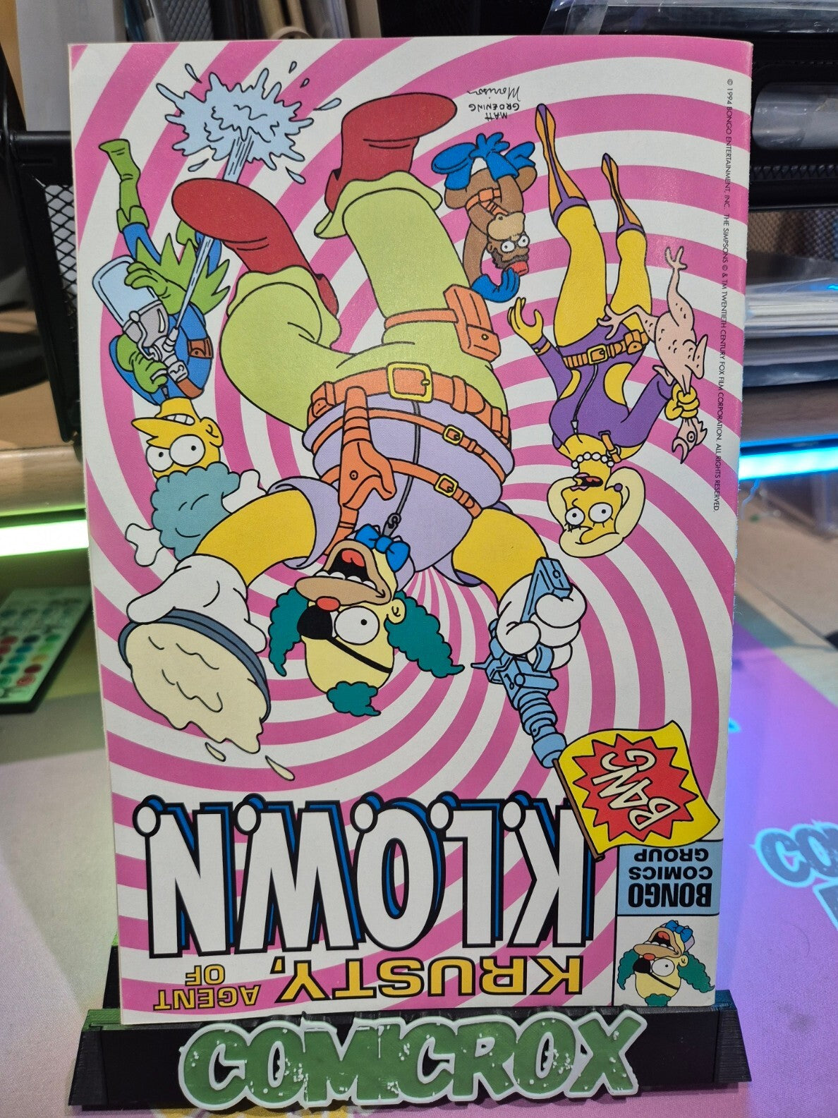 Simpsons #3, 1994, Bongo Comics, High Grade NM