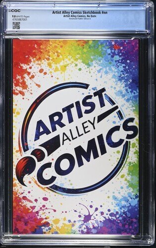 Artist Alley Comics Sketchbook #nn CGC 9.8, Venomized Harley