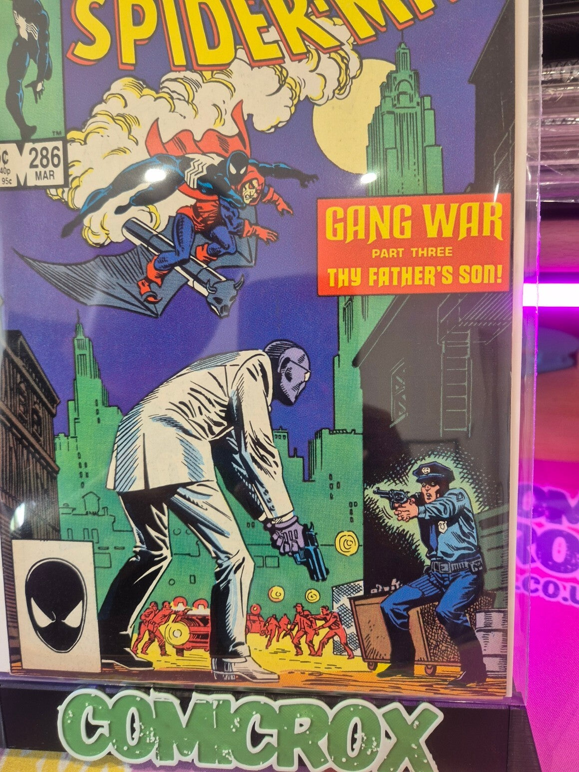 Amazing Spider-Man #286, 1987, V High Grade, Gang War, NM- 9.2