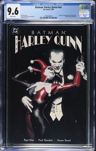 Batman: Harley Quinn #nn, CGC 9.6, 1999, 1st app of Harley Quinn
