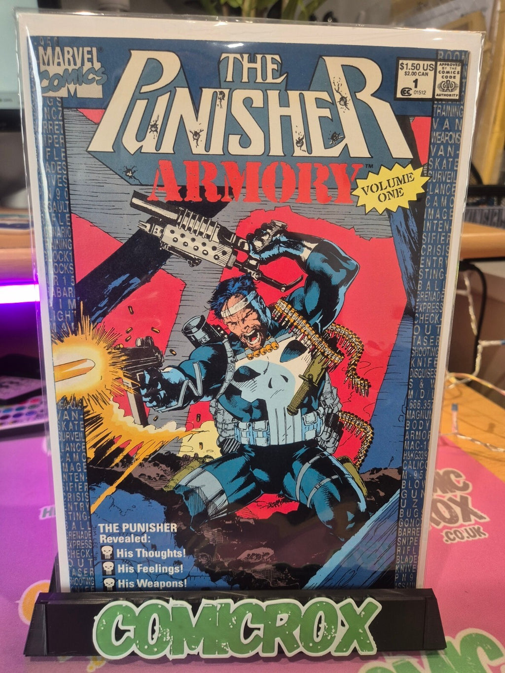 Punisher Armory #1-4 (4 Books), 1990, All NM