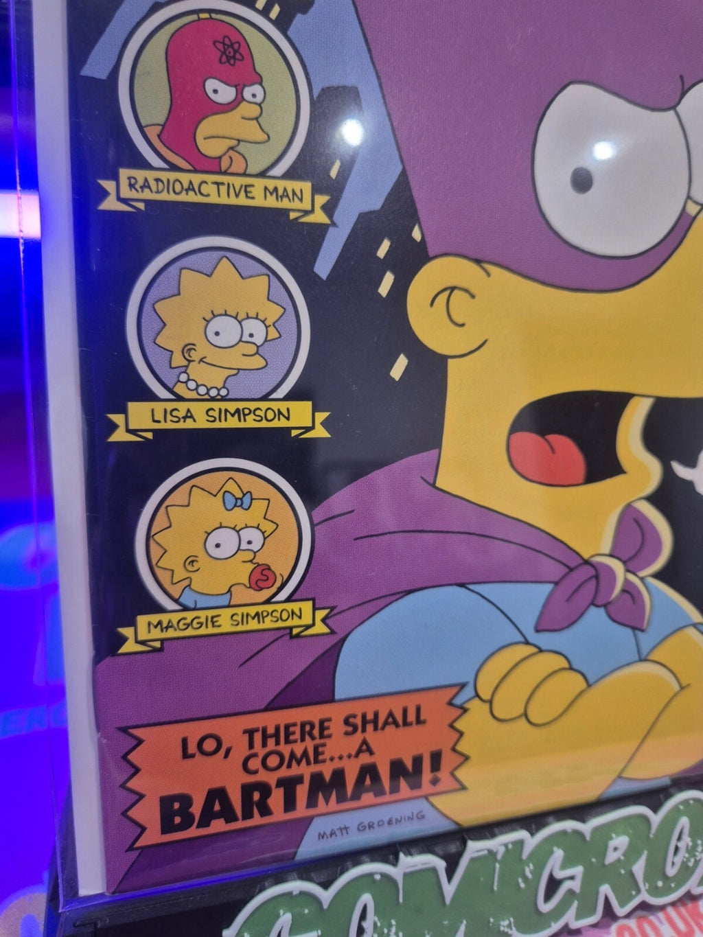 Simpsons #1, 1993, 1st App Simpsons in Comics, with Polybagged Poster, NM+