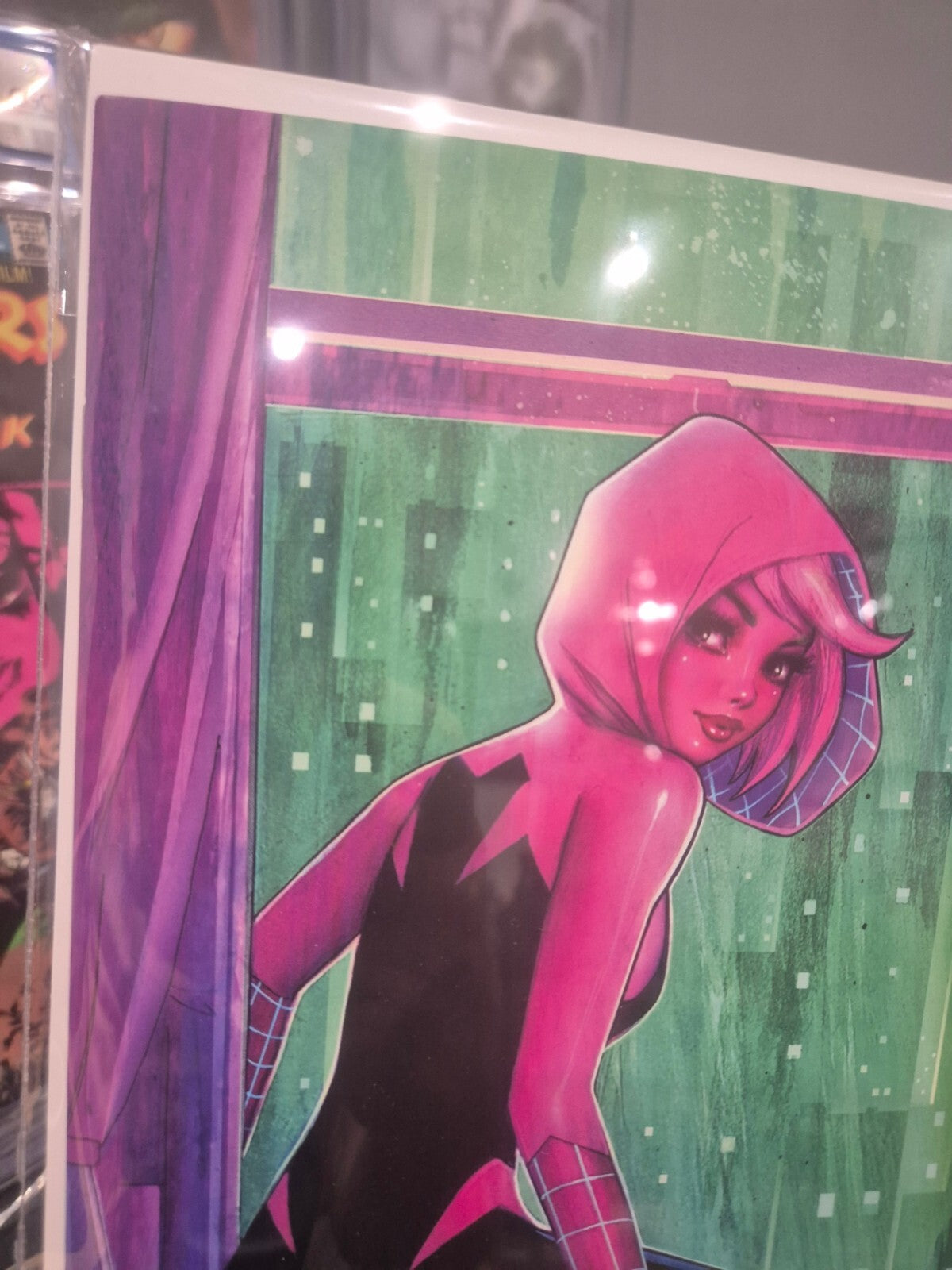 Amazing Spider-Man #69, 2025, Szerdy GHIST SPIDER VIRGIN Variant, NM+