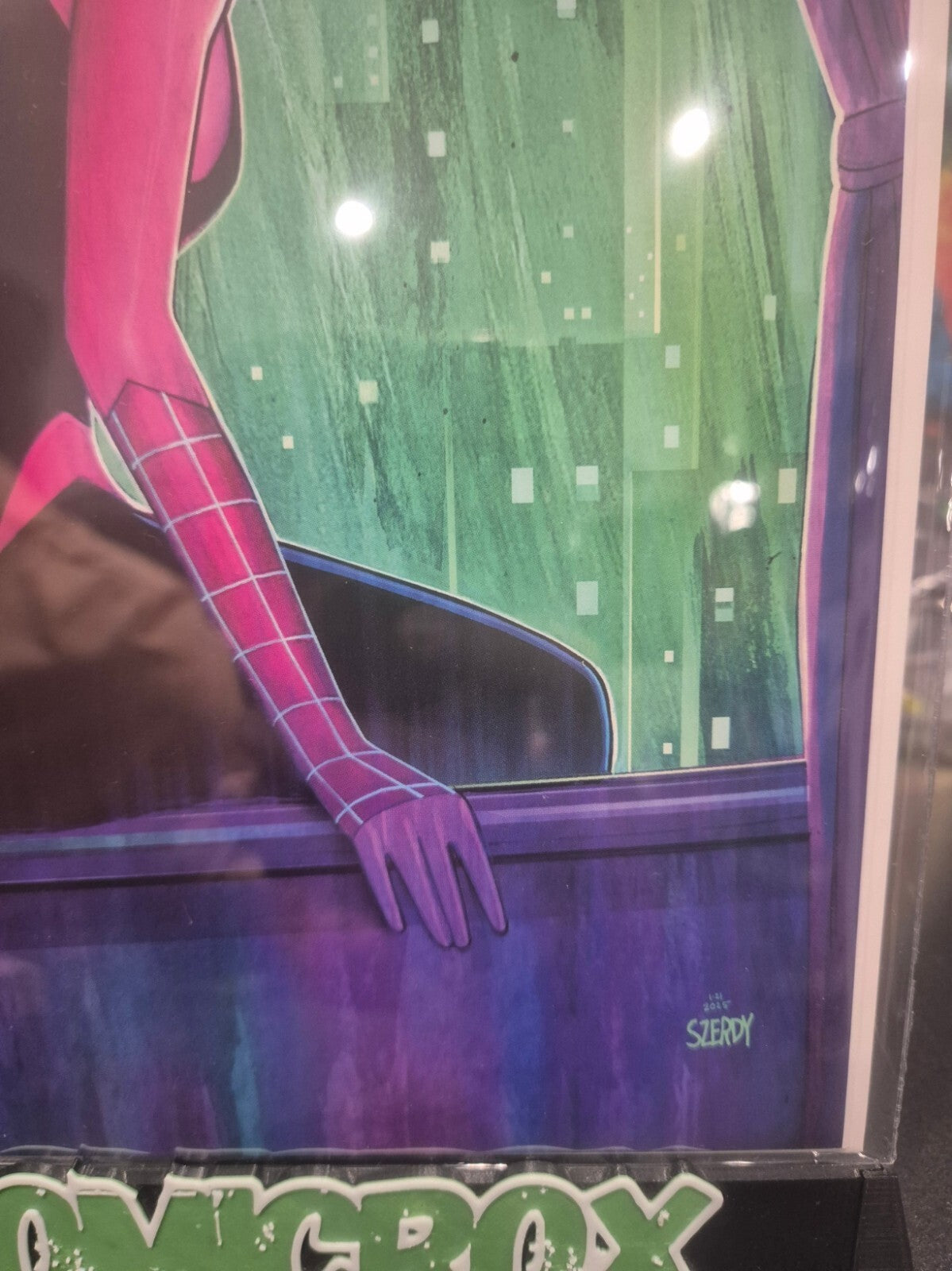 Amazing Spider-Man #69, 2025, Szerdy GHIST SPIDER VIRGIN Variant, NM+