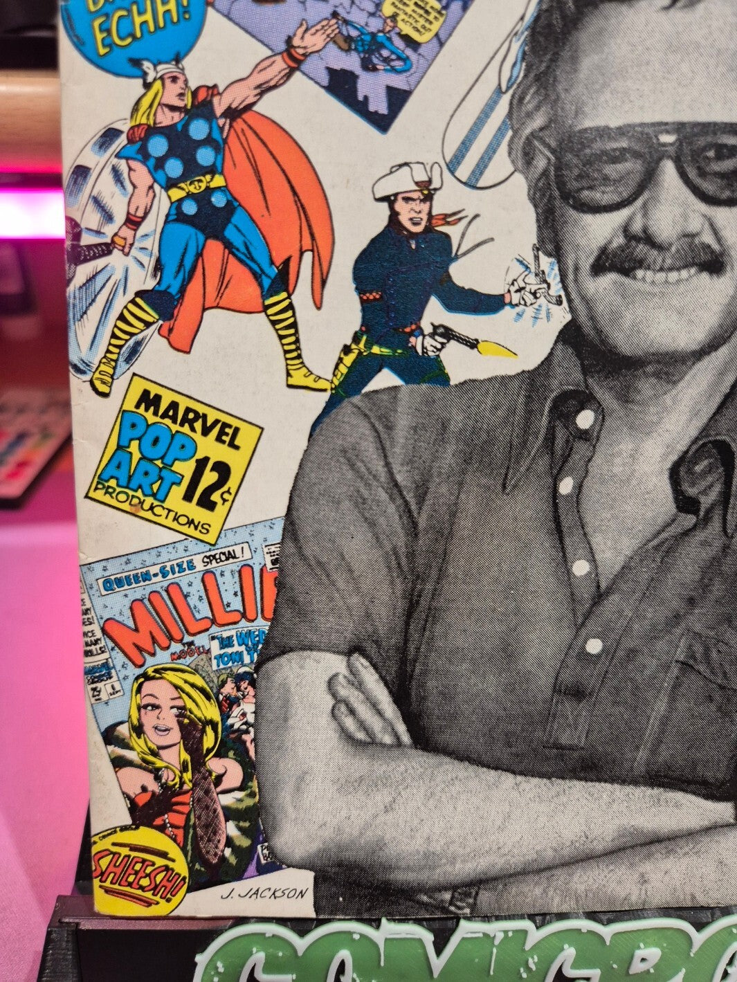 Marvel Age #41, 1986, Key: Stan Lee Photo Cover, VF 8.0