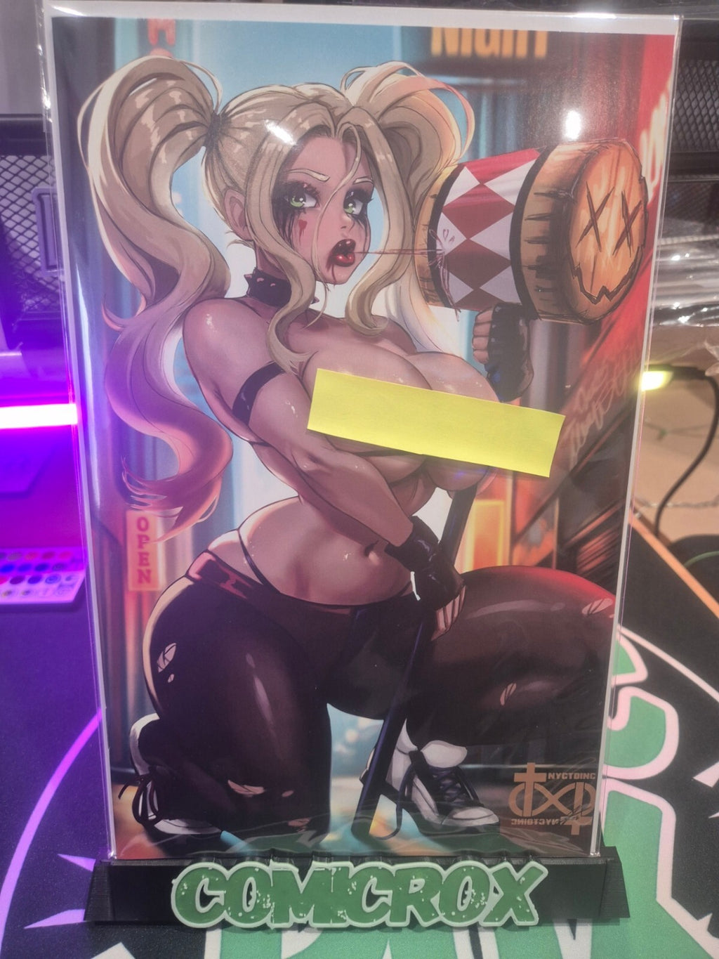 Harley Quinn, Soto Studios, Naughty Cosplay Exclusive, Artist Alley, NM+