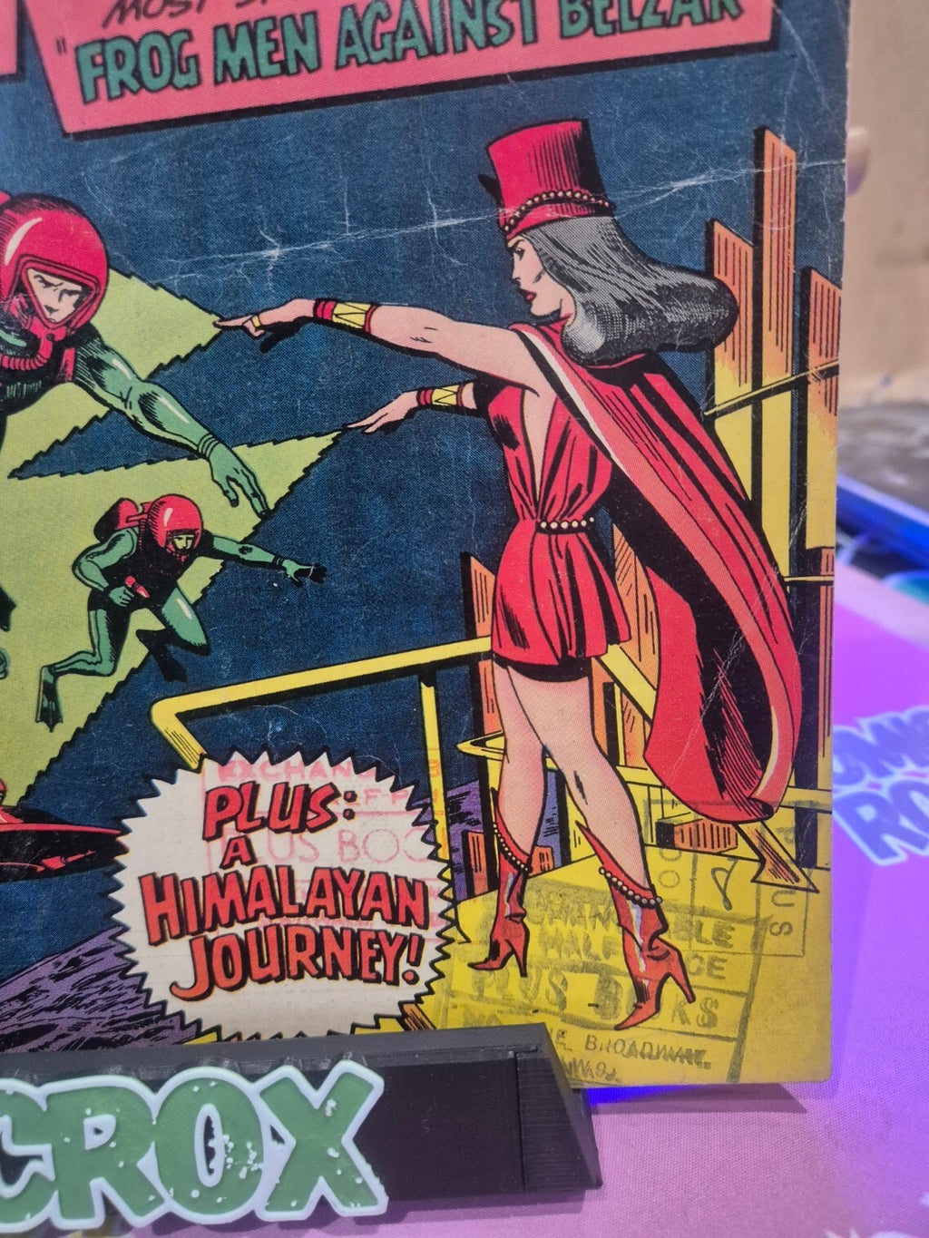 Strange Planets #18, 1964, Key Frogman V Belzar Battle, VG+ or Higher