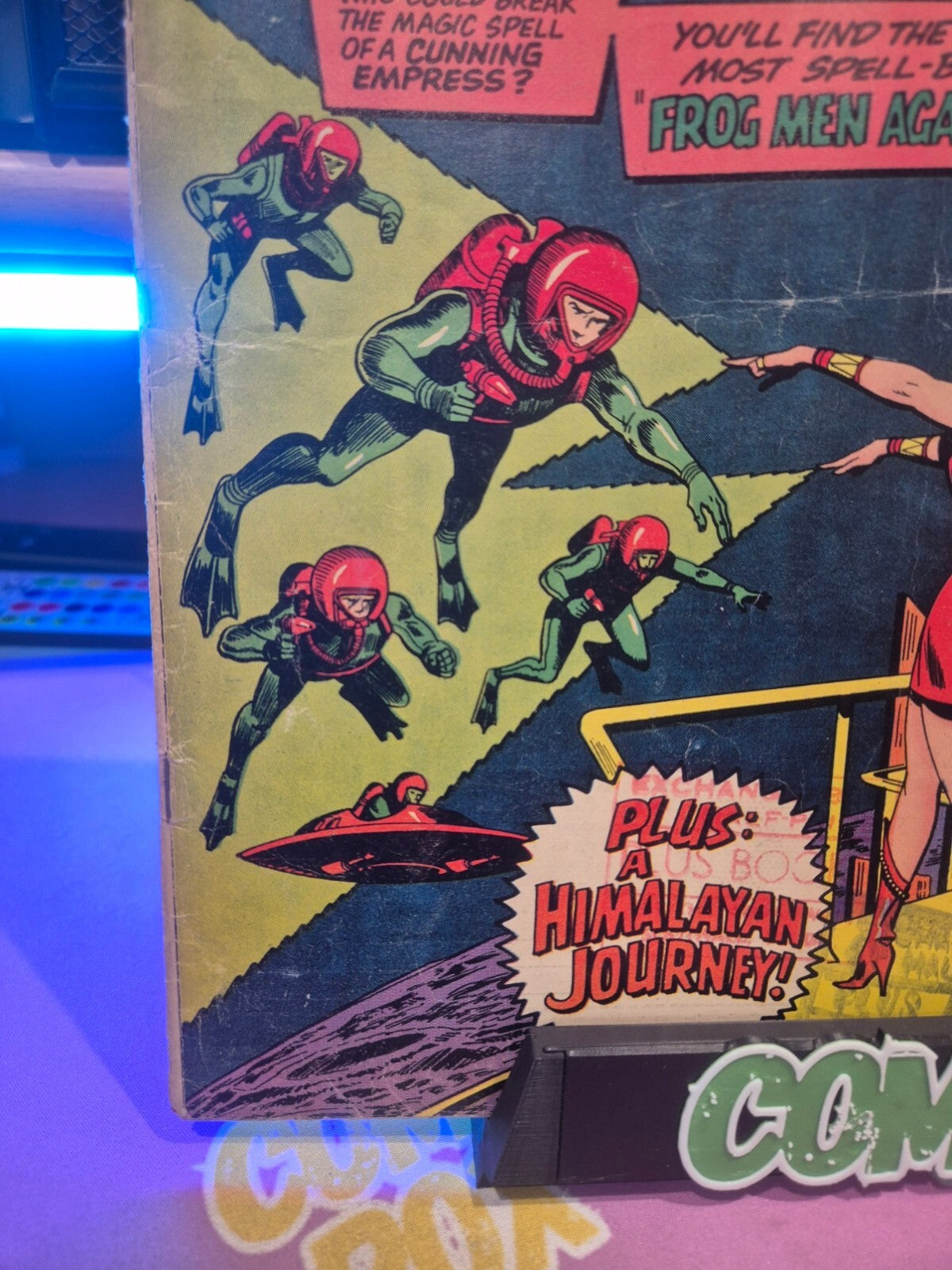 Strange Planets #18, 1964, Key Frogman V Belzar Battle, VG+ or Higher