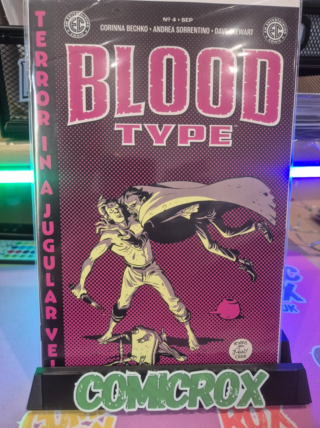 Blood Type #4, 2025, Albert Monteys 1:10 Incentive Variant, NM
