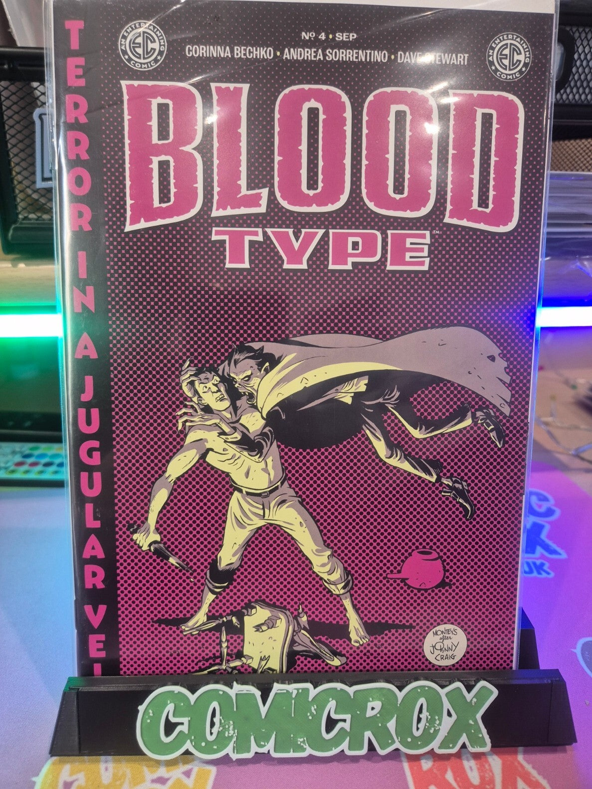 Blood Type #4, 2025, Albert Monteys 1:10 Incentive Variant, NM