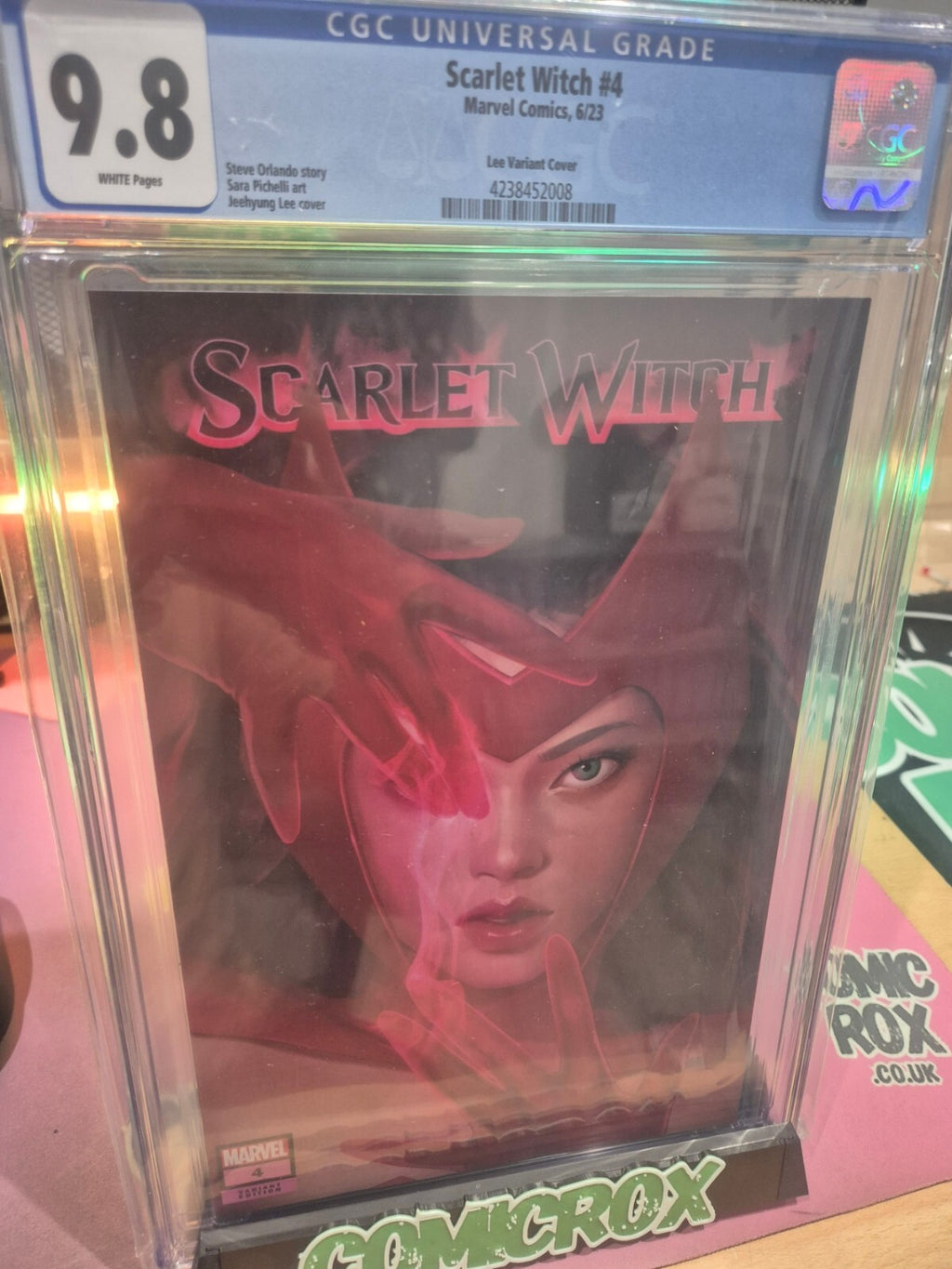 Scarlet Witch #3, CGC 9.8, 2023, 1st App Scythia, Lee Variant