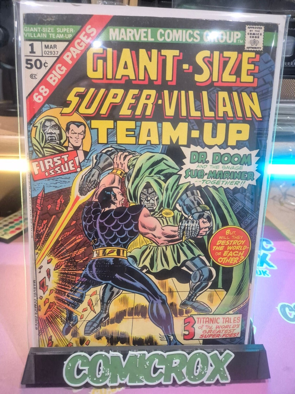 Giant-Size Super-Villain Team-Up #1, 1975, High Grade VF/VF+