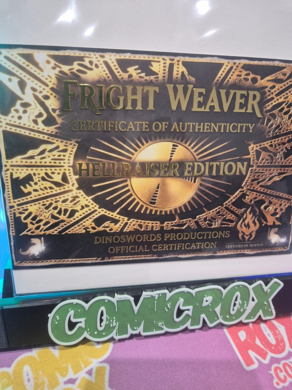Frightweaver Hellraiser Edition, Bloody Cube Var, Surter Exclusive with COA, NM+