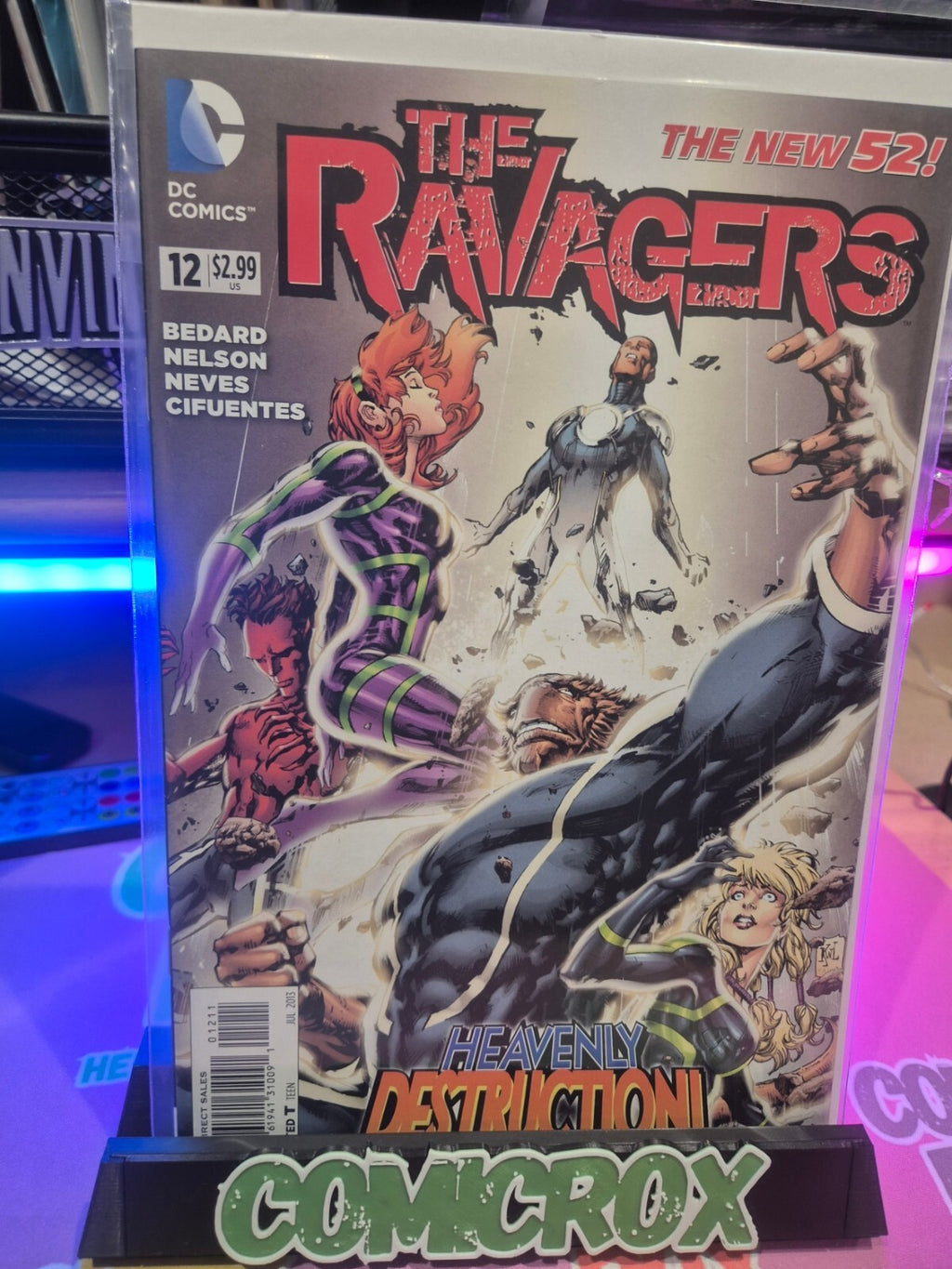 The Ravagers, New 52, #10 #11 #12 (3 comics) All NM, 2012