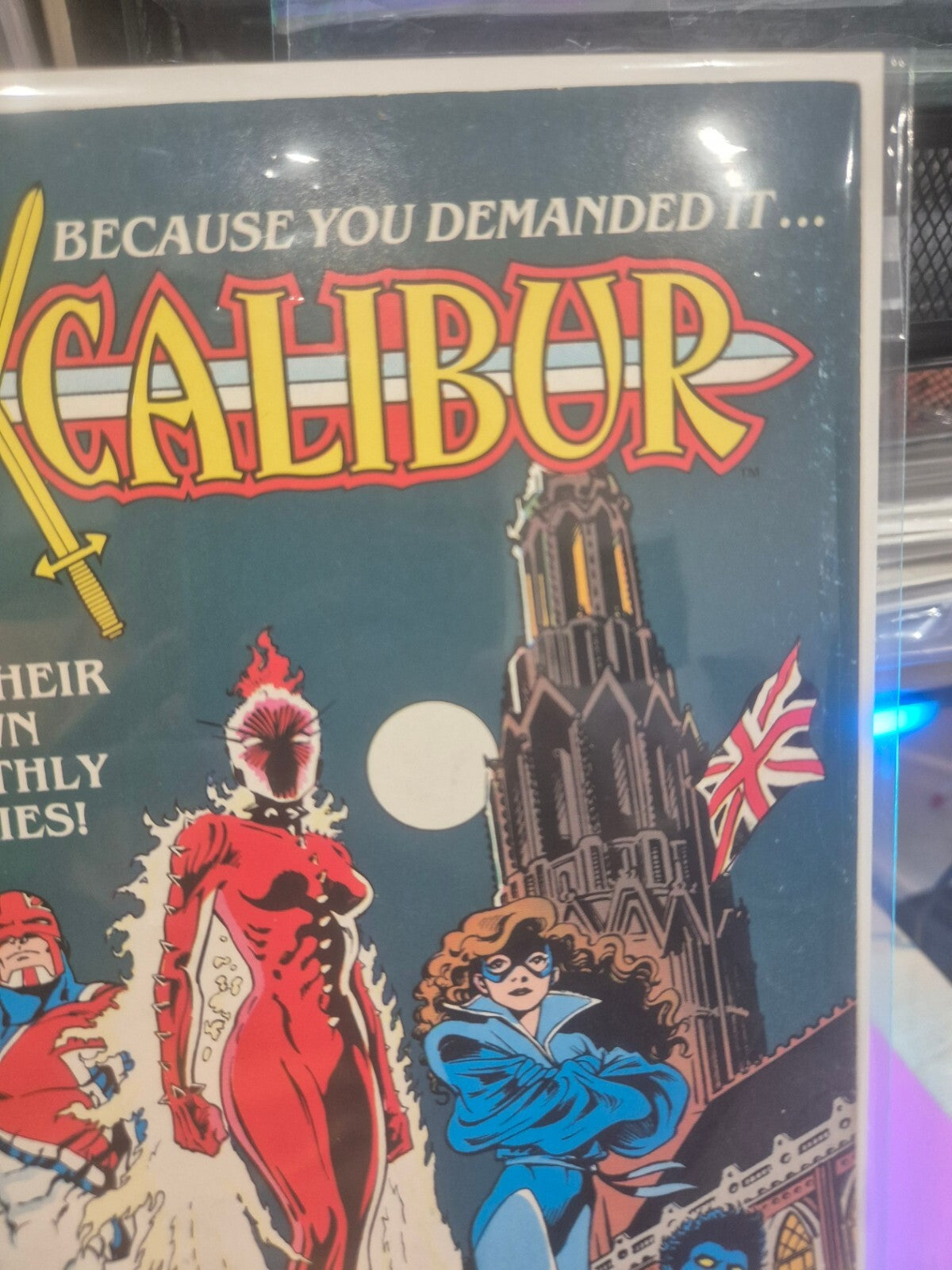 Excalibur #1, 1988, Premiere Issue, 1st app. Widget, VF/VF+