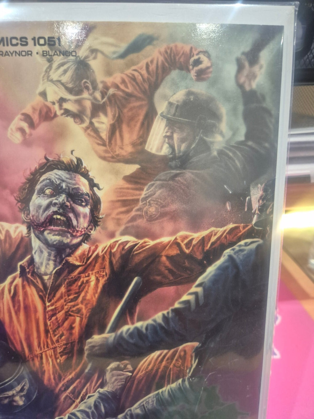 Detective Comics #1051, 2022, Lee Bermejo Arkham Riot Variant, NM