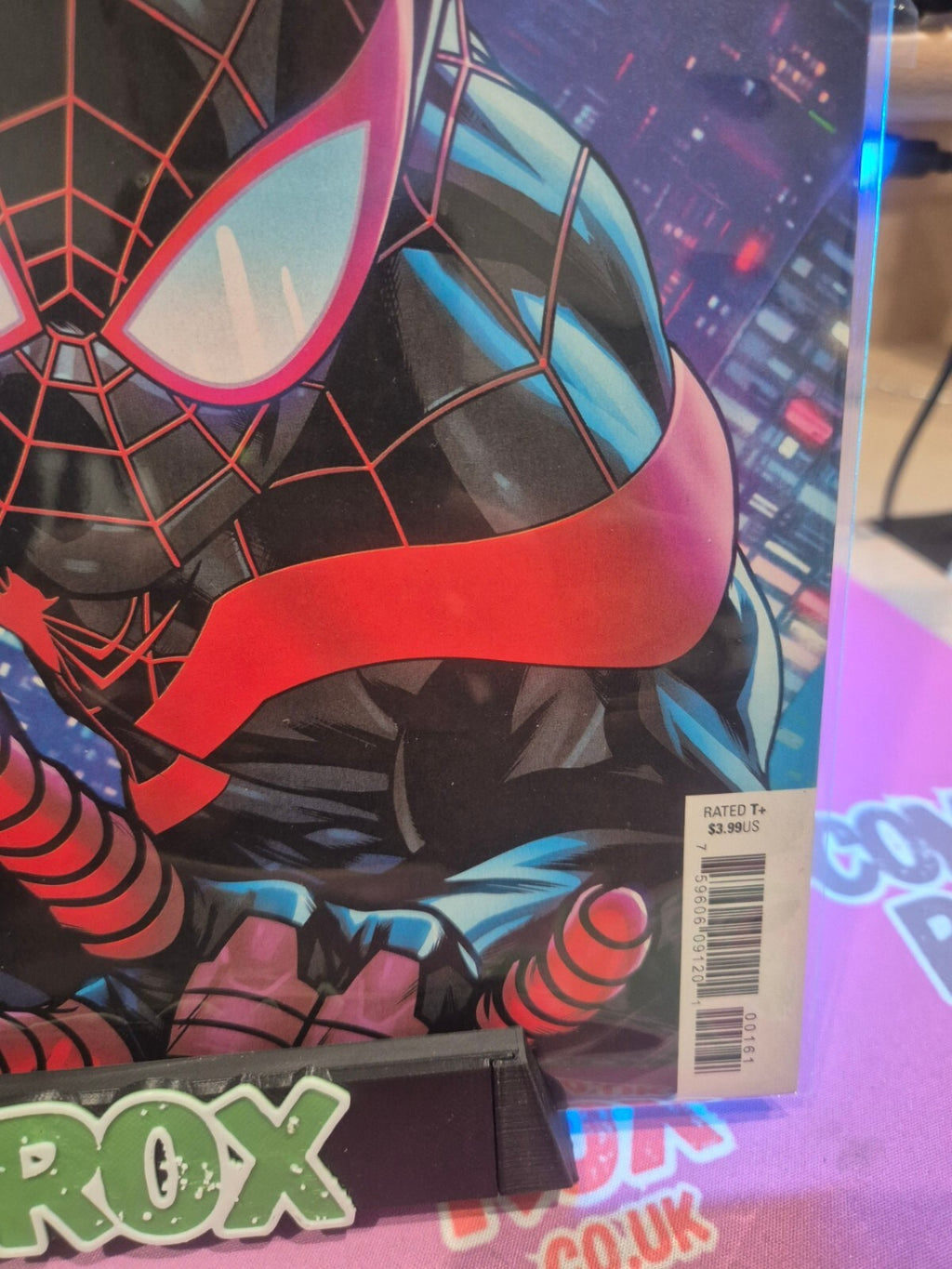Spider-Geddon #1, 2018, Miles Morales Spider-Man Variant Cover, Key, NM+