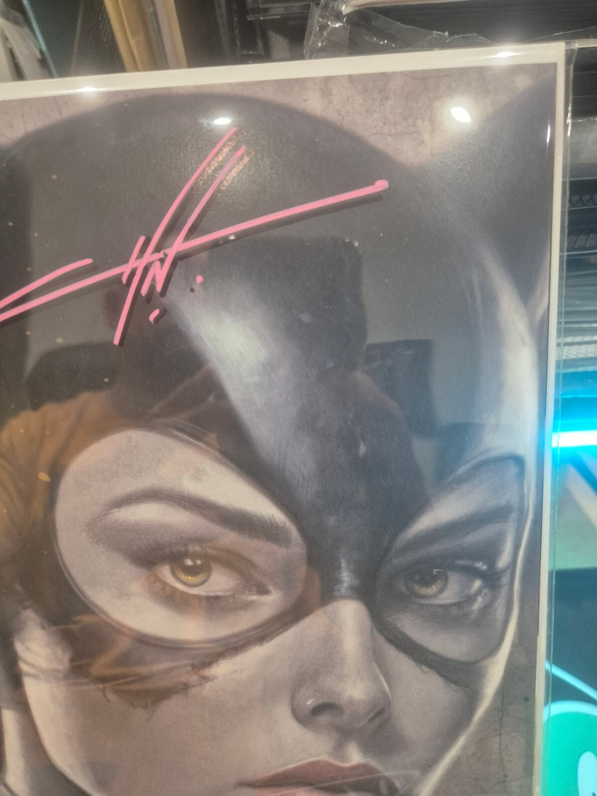 Catwoman #71, 2025, SIGNED Carla Cohen Sketch Variant Ltd. 1500, COA