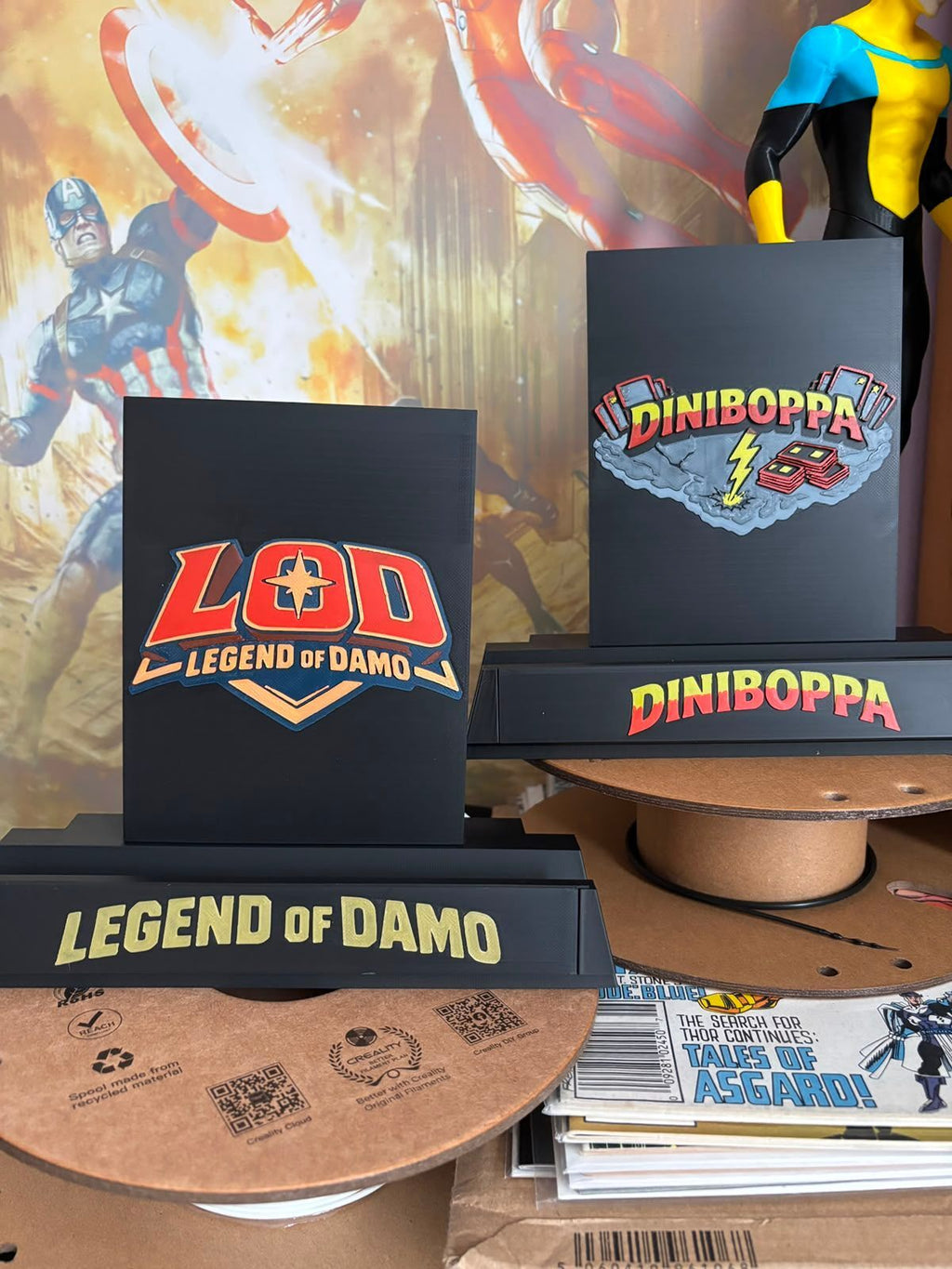 Comic Stands (Made to Order) Now available. See Description for Details