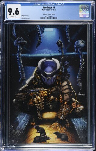 Predator #1, CGC 9.6, 2022, Anacleto Exclusive Virgin Variant
