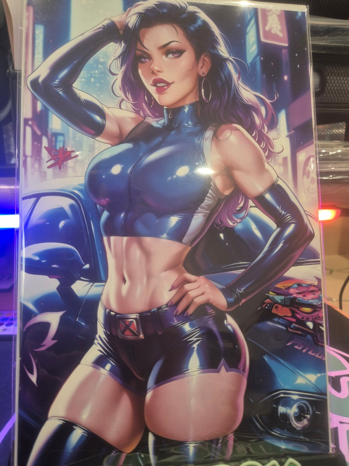 Artist Alley, PSYLOCKE Tokyo Drift Variant, Artbook, NM+