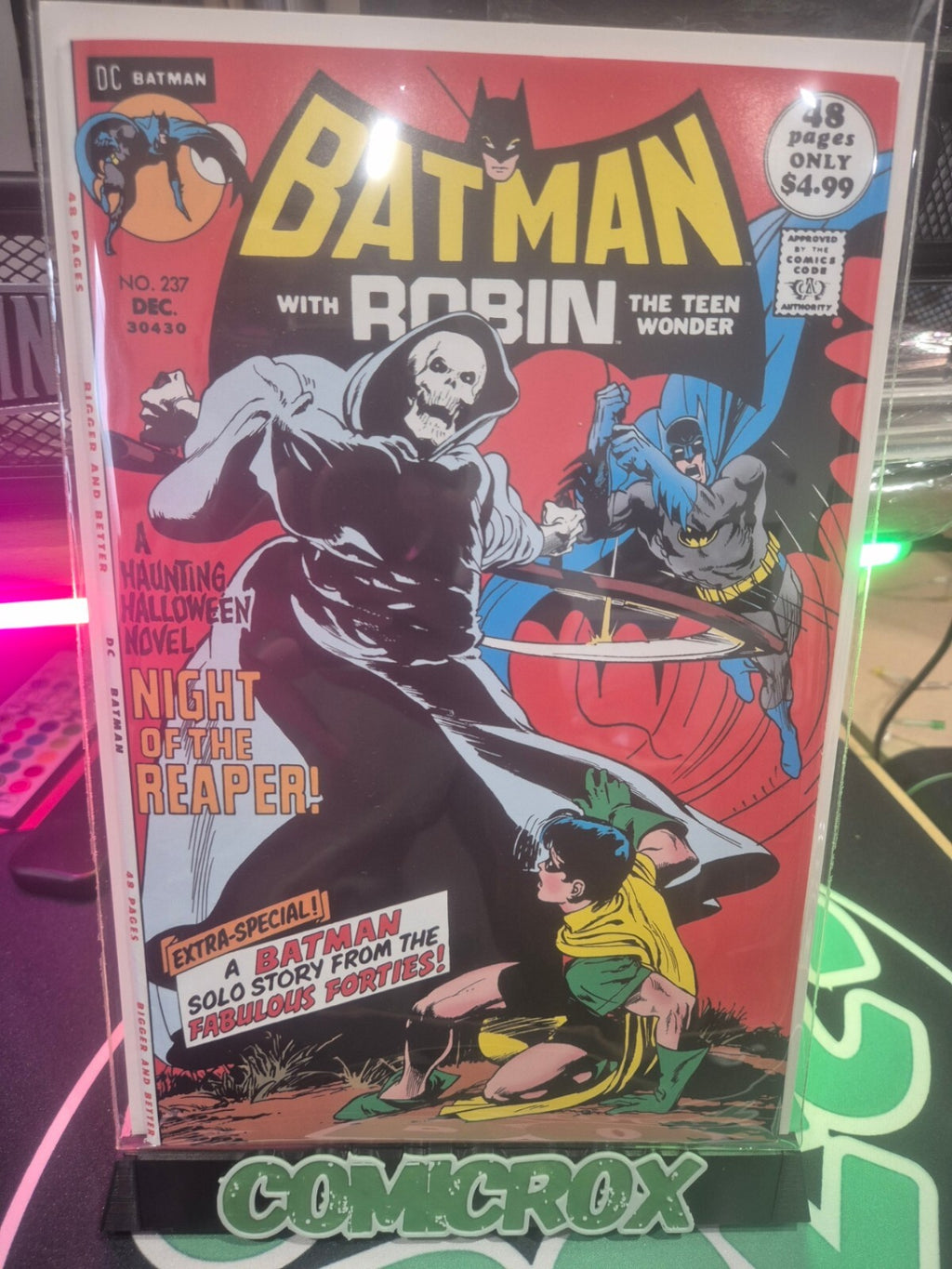 Batman #237, 1st Reaper, Iconic Neal Adams Cover, 2024 Facsimile, NM+