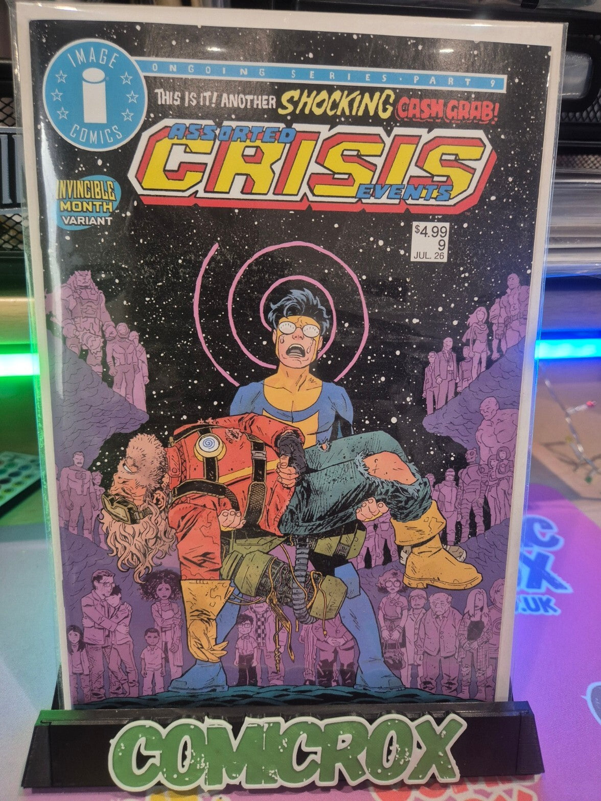 Assorted Crisis Events #9, 2026, Invincible Team-Up Variant, NM+