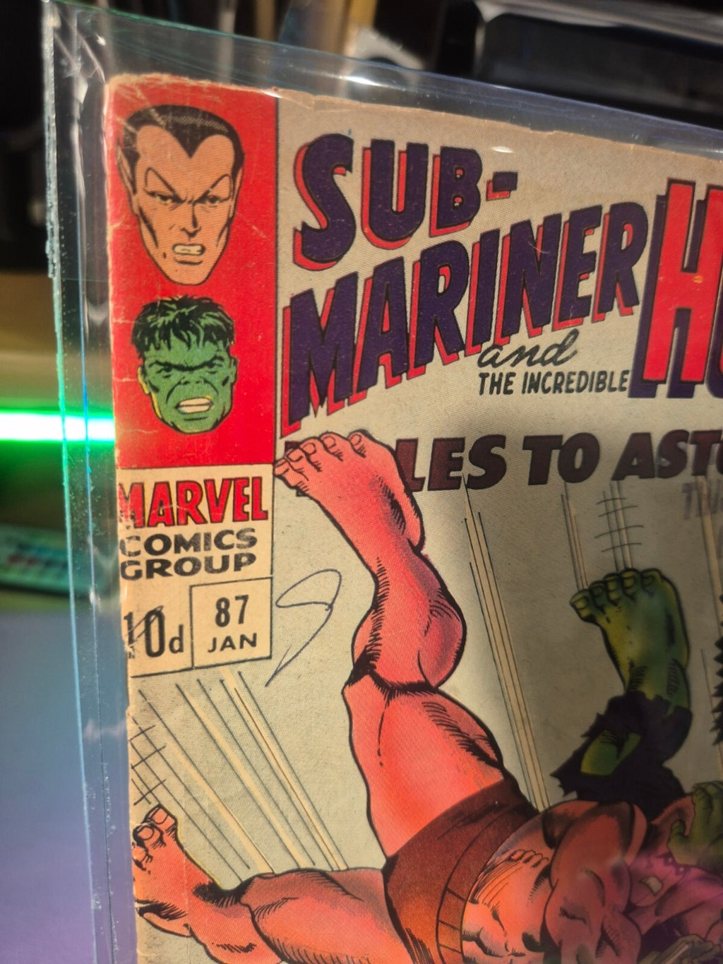 Tales to Astonish #87, 1967, UK Price Variant, High Grade FN / FN+