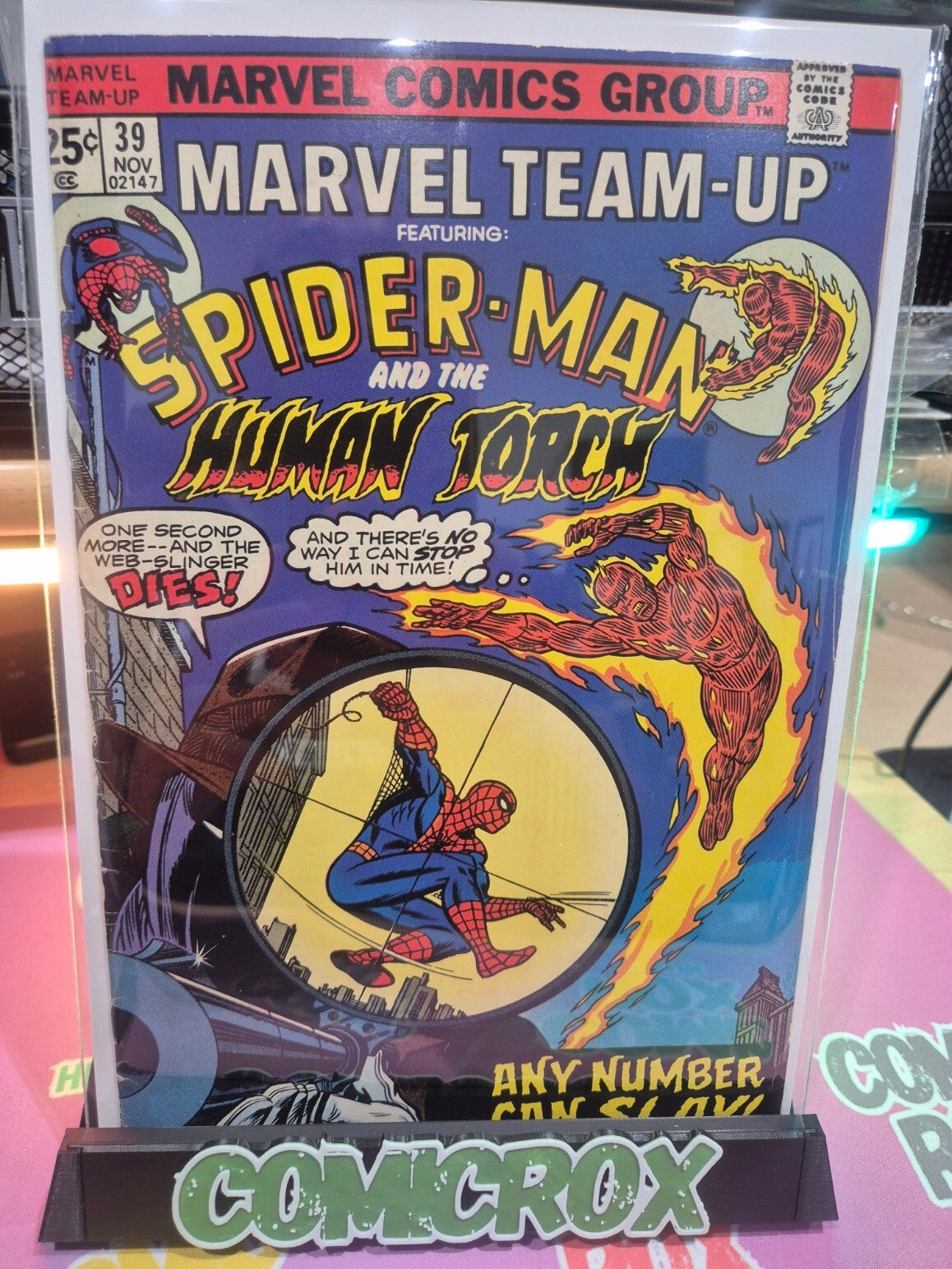 Marvel Team-Up #39, 1975, 1st Big Man 1st Crime Master, FN/VF 7.0
