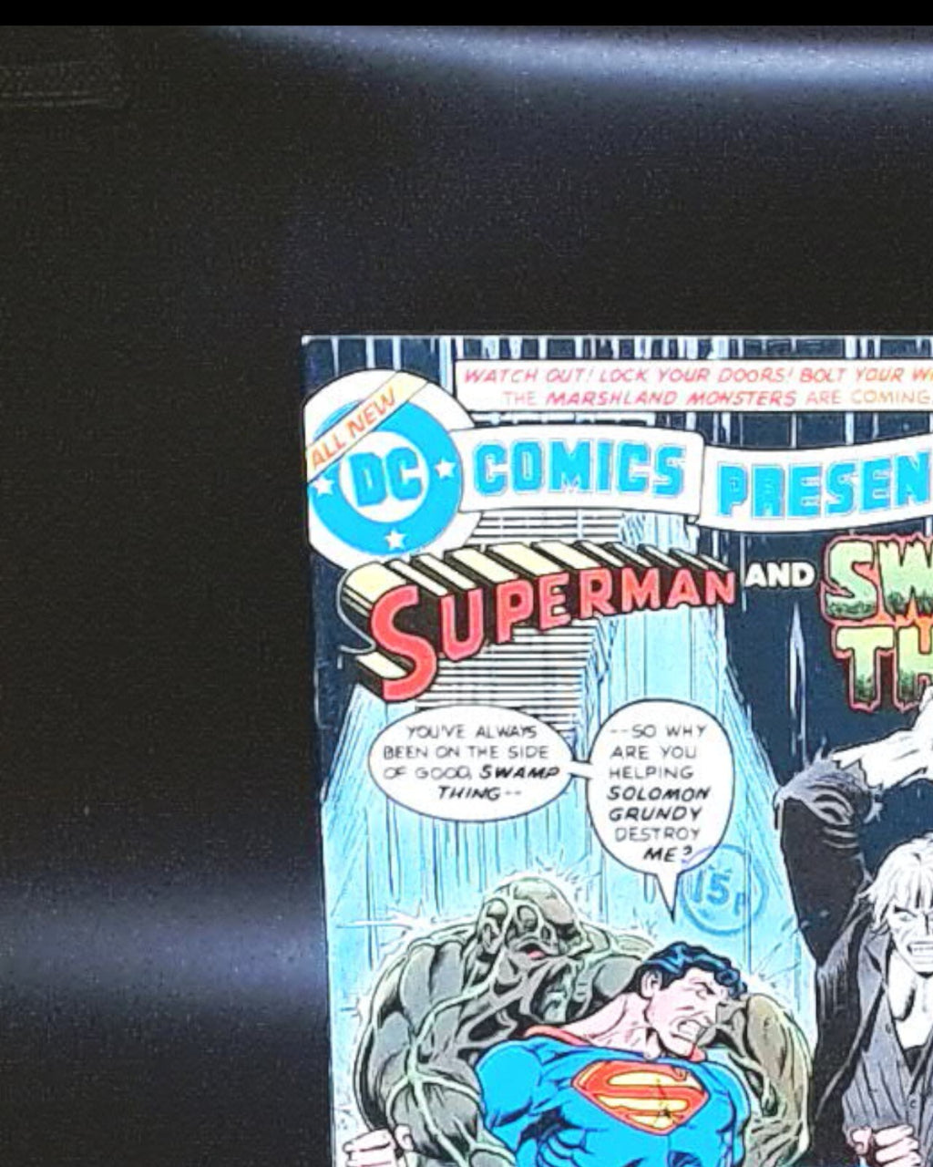 DC Comics Presents #8, 1979, Superman / Swamp Thing, NM-