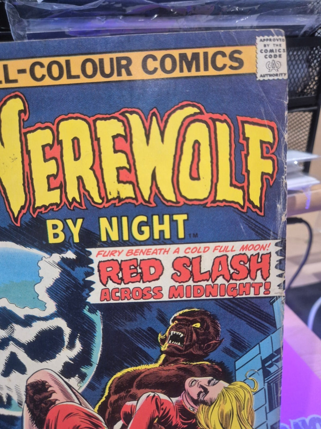 Werewolf by Night #30, 1975, UK Price Variant, FN 6.0/6.5+