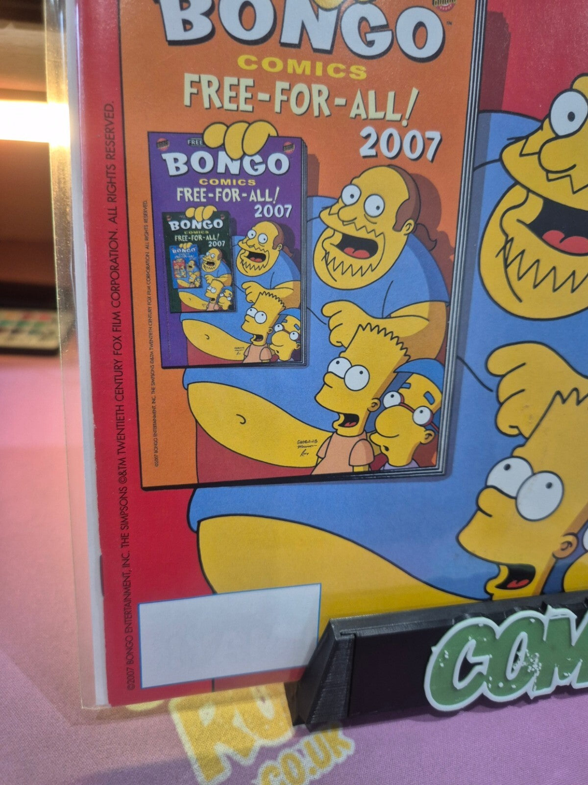 Bongo Comics, Simpsons, Free-For-All, 2007, NM