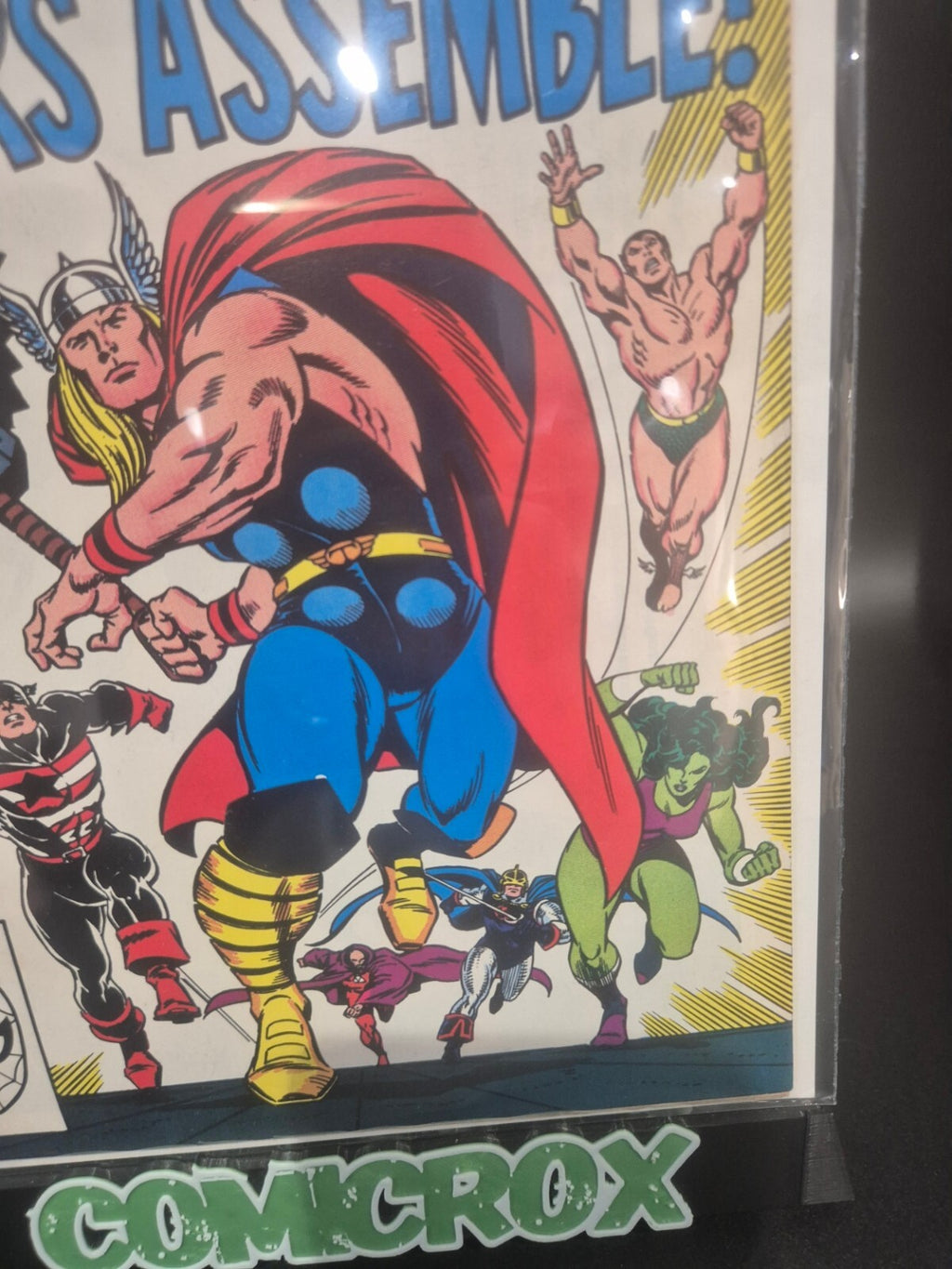 The Mighty Thor #390, 1988, Capt America Lifts Thors Hammer, 9.4/9.6