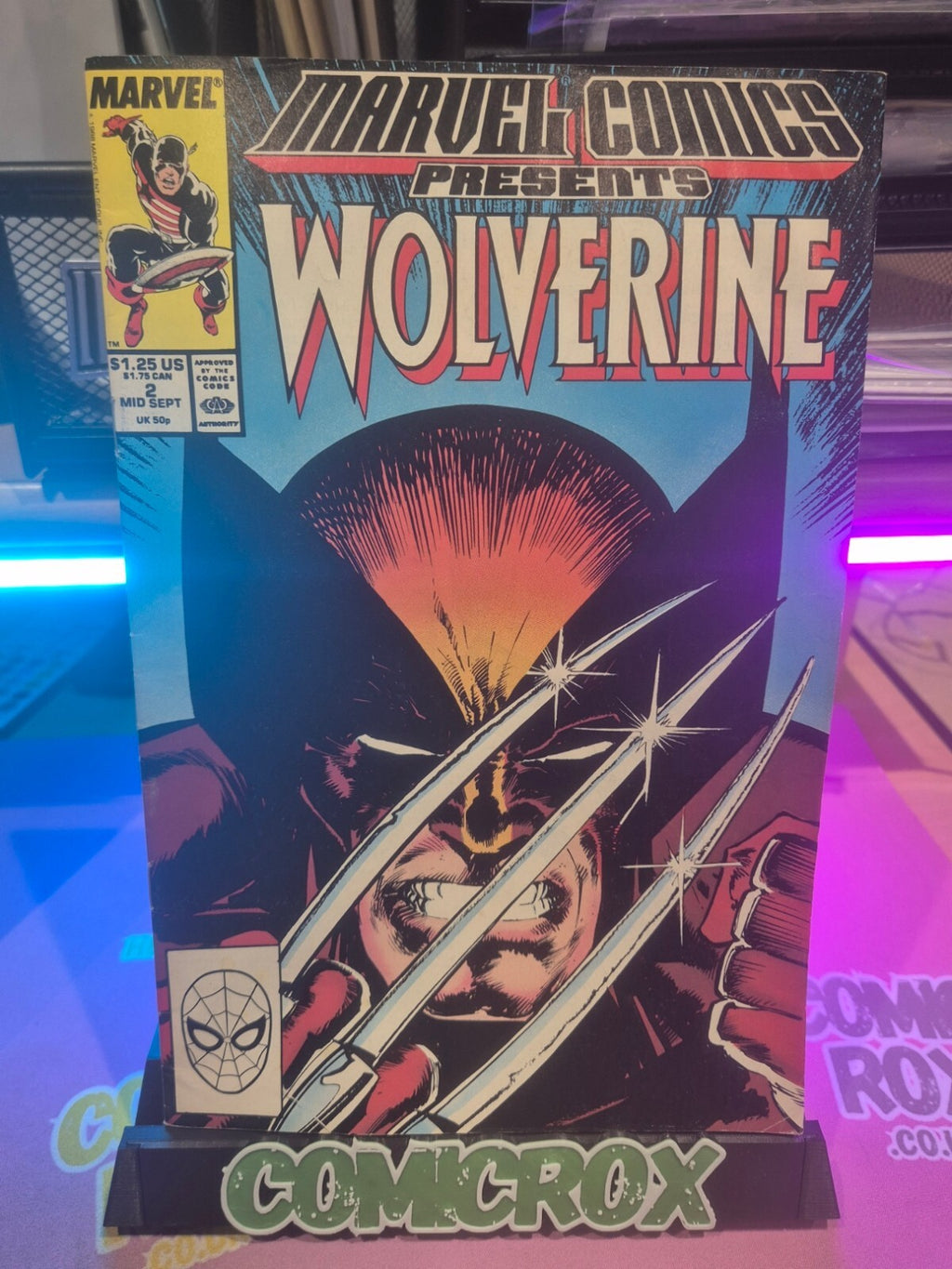 Marvel Comics Presents #2, 1988, Wolverine, V F+ or Higher