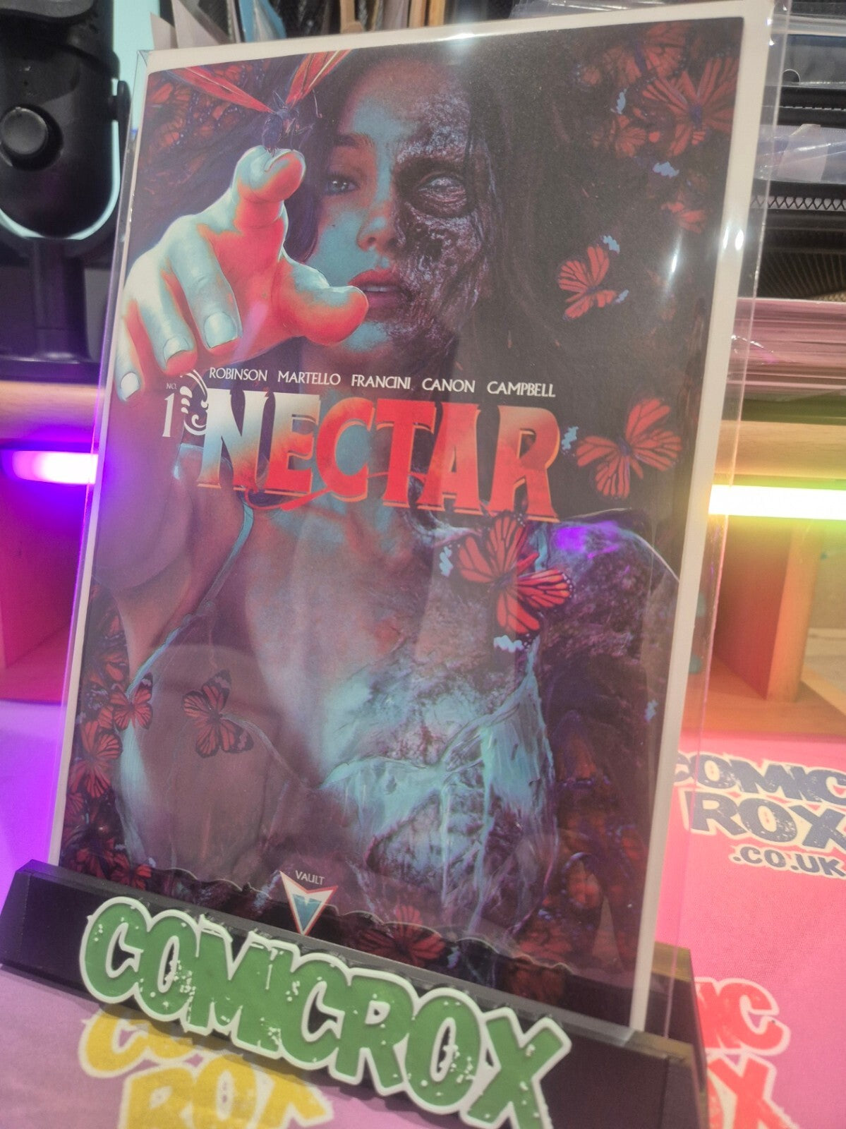 Nectar #1, Tiago Da Silva Exclusive Variant Ltd to only 500 on earth, Mint
