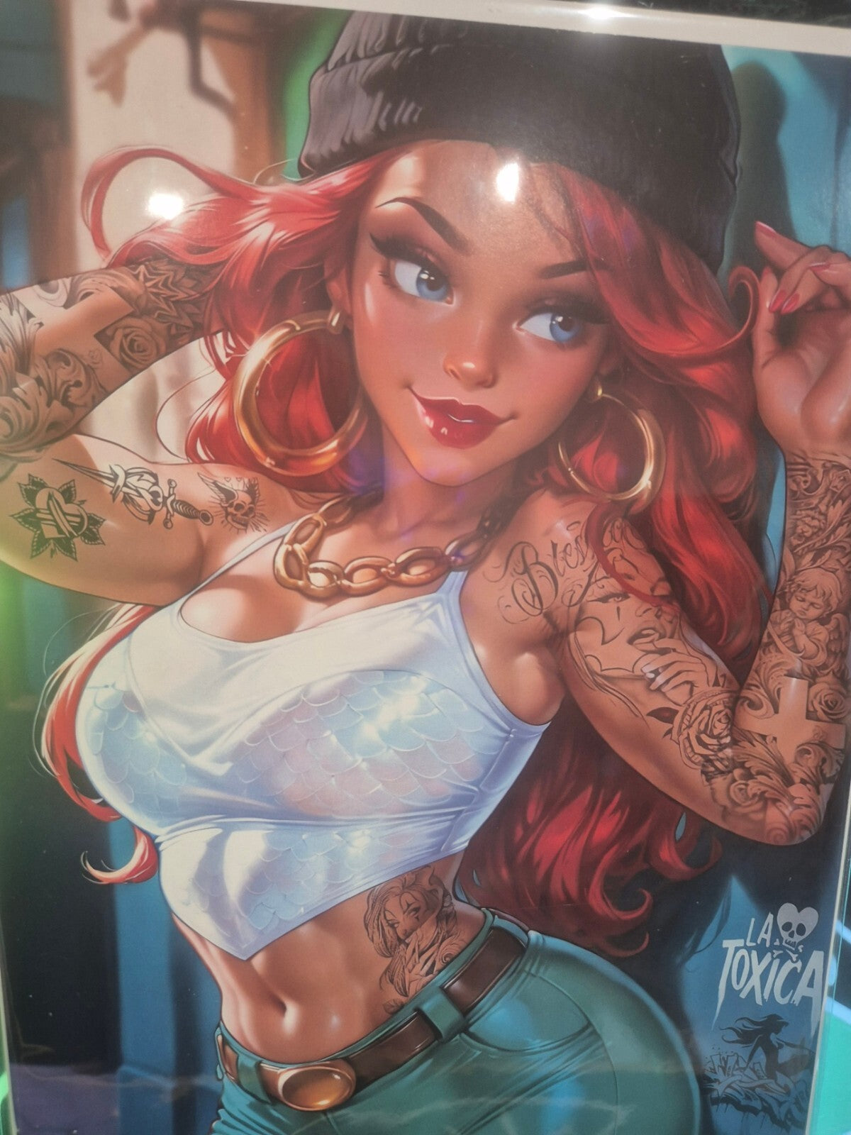 Artists Alley, Ariel 'The Little Mermaid' La Toxica Nice Variant, NM+