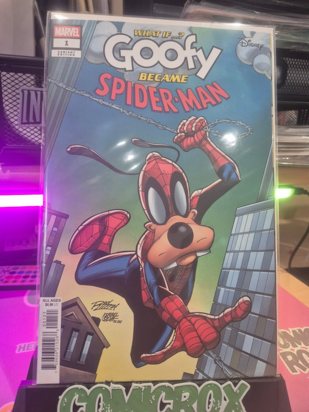What If...? Goofy Became Spider-Man Ron Lim Variant NM