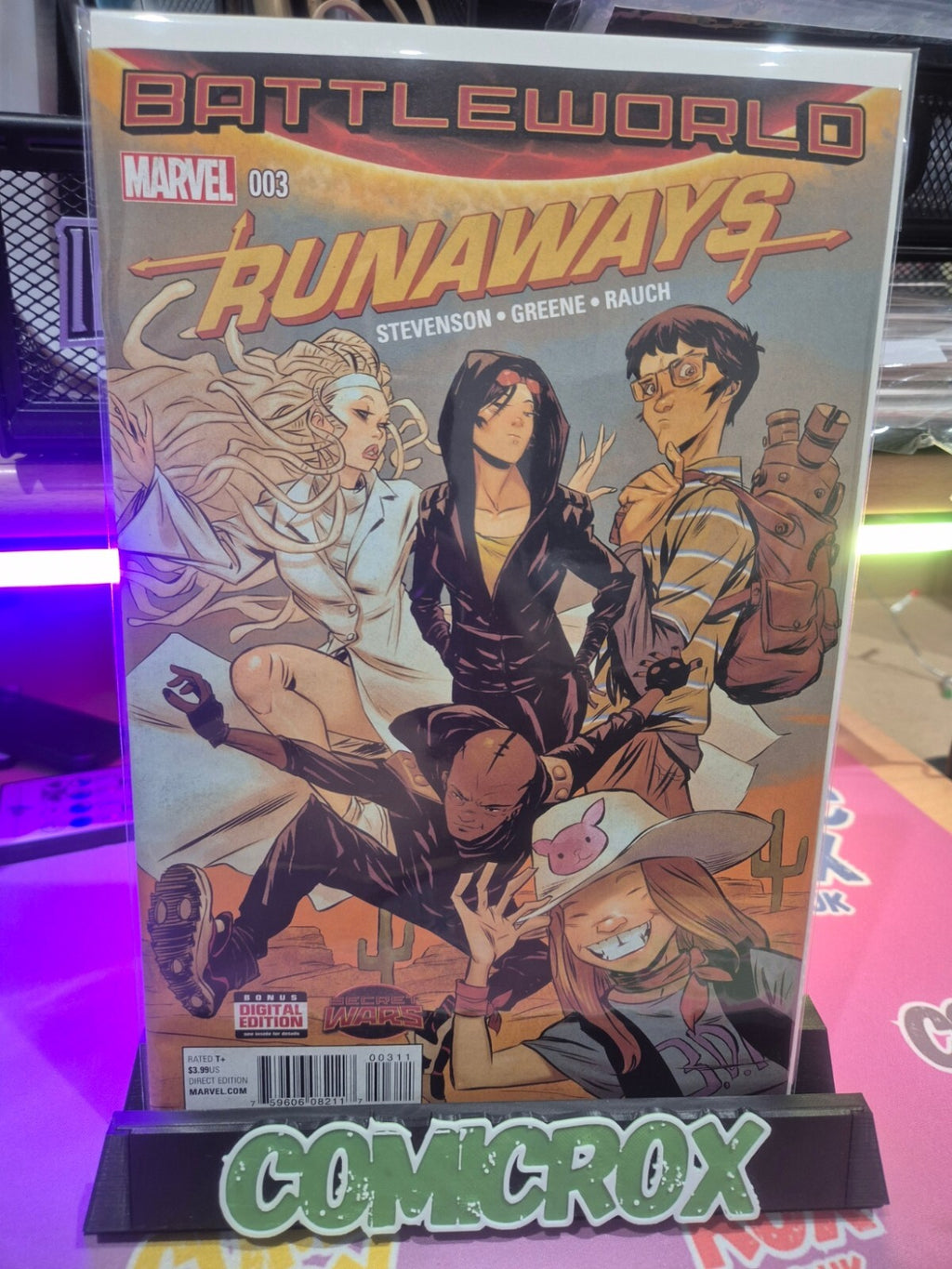 Battleworld Runaways #2 #3 #4 (3 Books), Secret Wars, 2015, NM