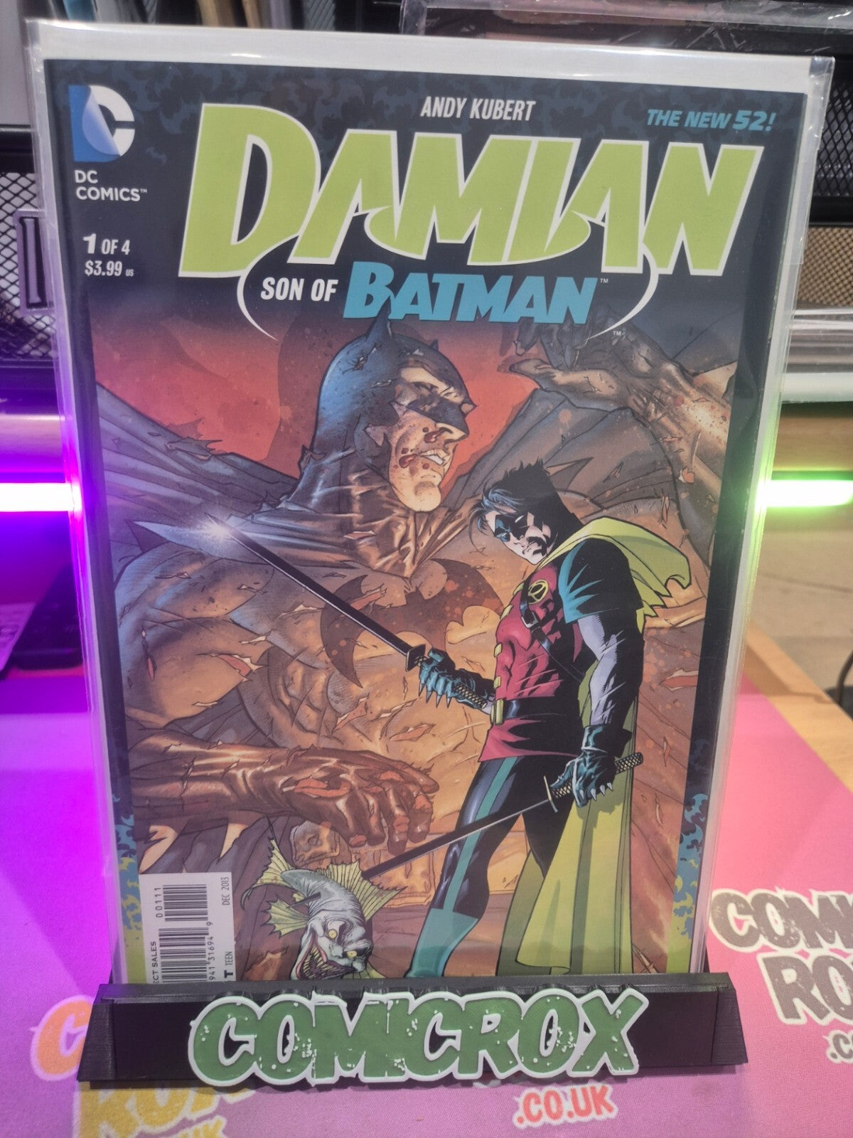 Damian: Son of Batman Complete Set #1-4 (4 Books), 2014 All NM
