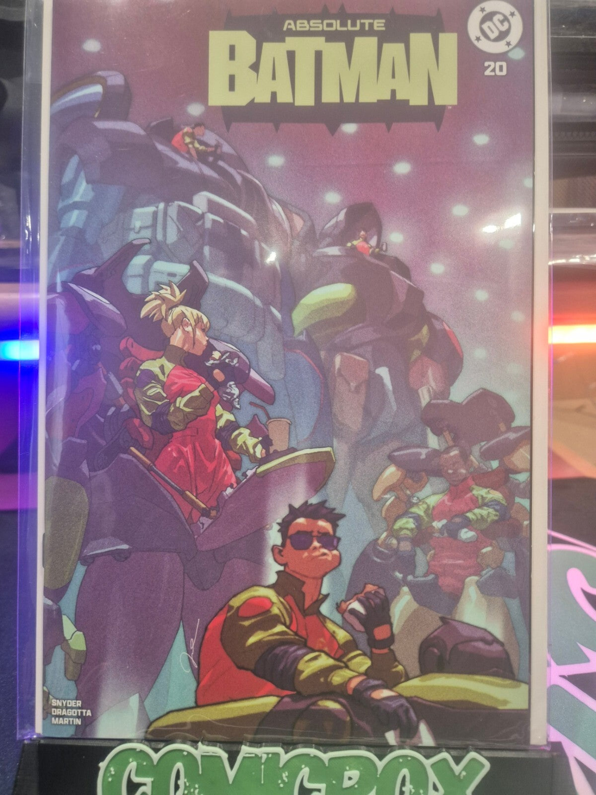 Absolute Batman #20, DC, Gerard Parel Exclusive Trade Variant, NM+