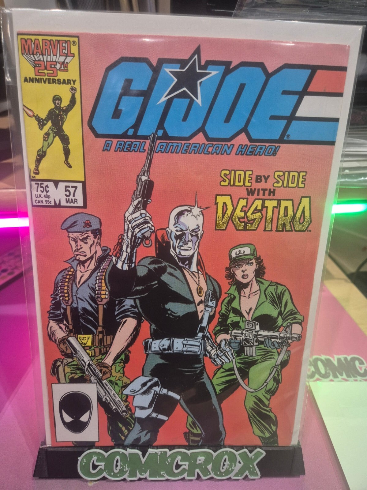 G.I. Joe Set, 1987, #56/57/58/59, All High Grade, Key Issues