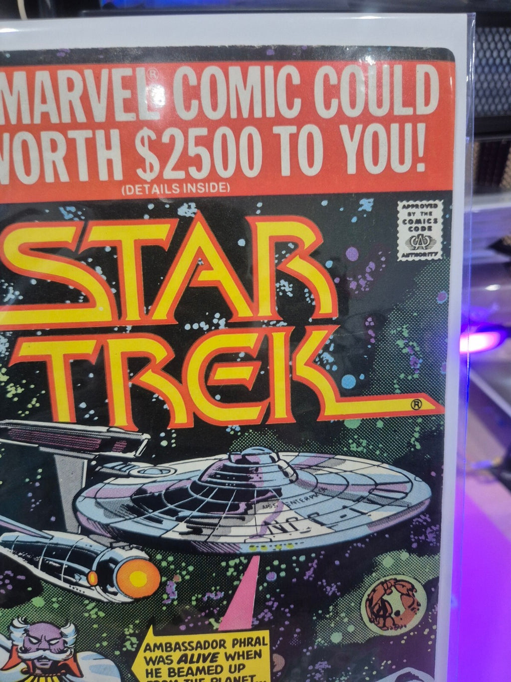 Star Trek #6, 1980, Rare Newsstand, V High Grade NM-