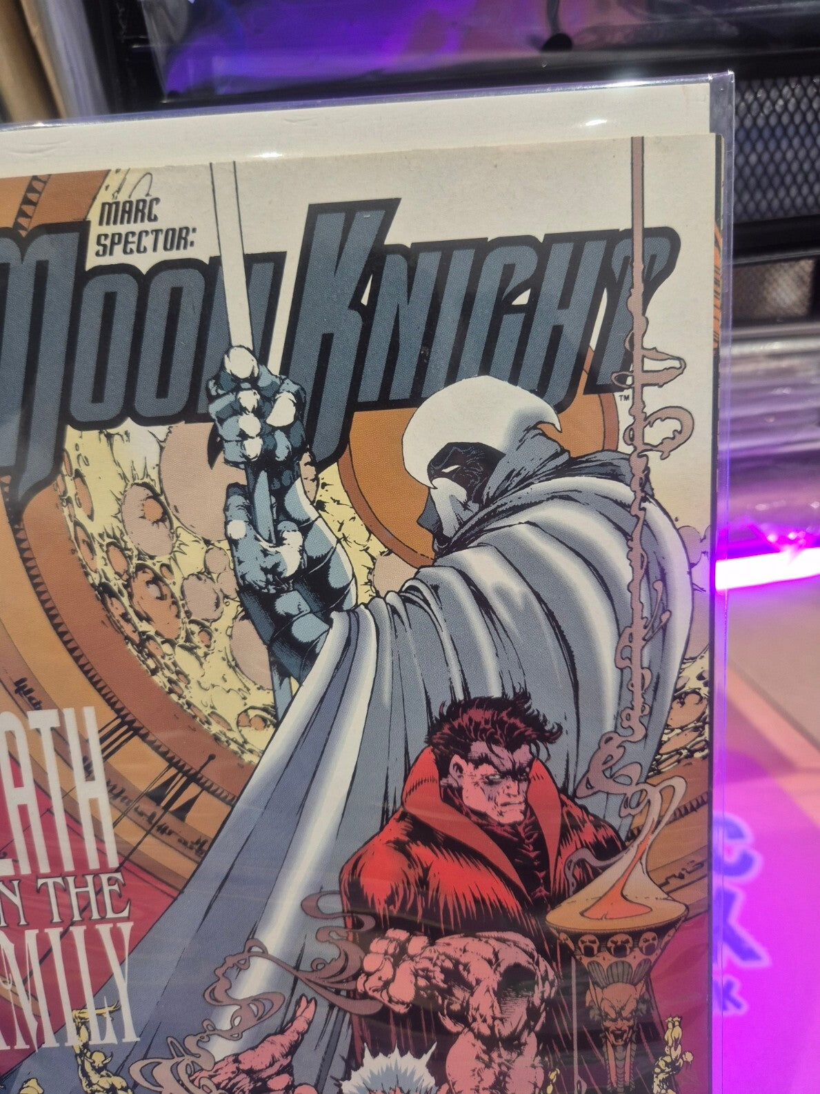 Marc Spector: Moon Knight #58, 1994, Death in the Family (£25 Book), VF+