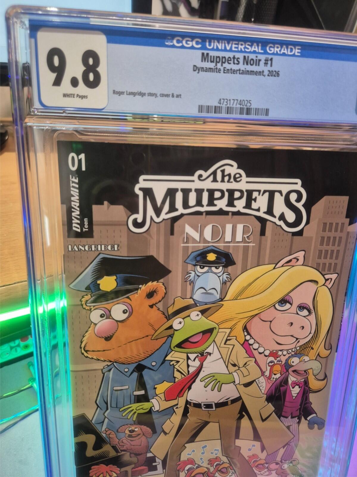 The Muppets: Noir #1 CGC 9.8 Roger Langridge 2026